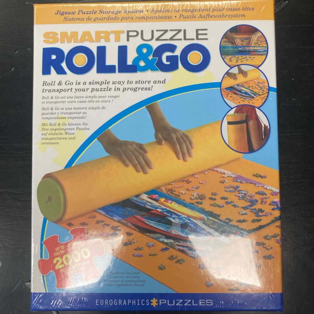 Smart Puzzle Roll & Go Puzzle Storage Mat - Yellow